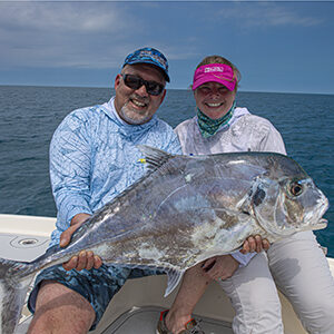 Reef fishing African Pompano