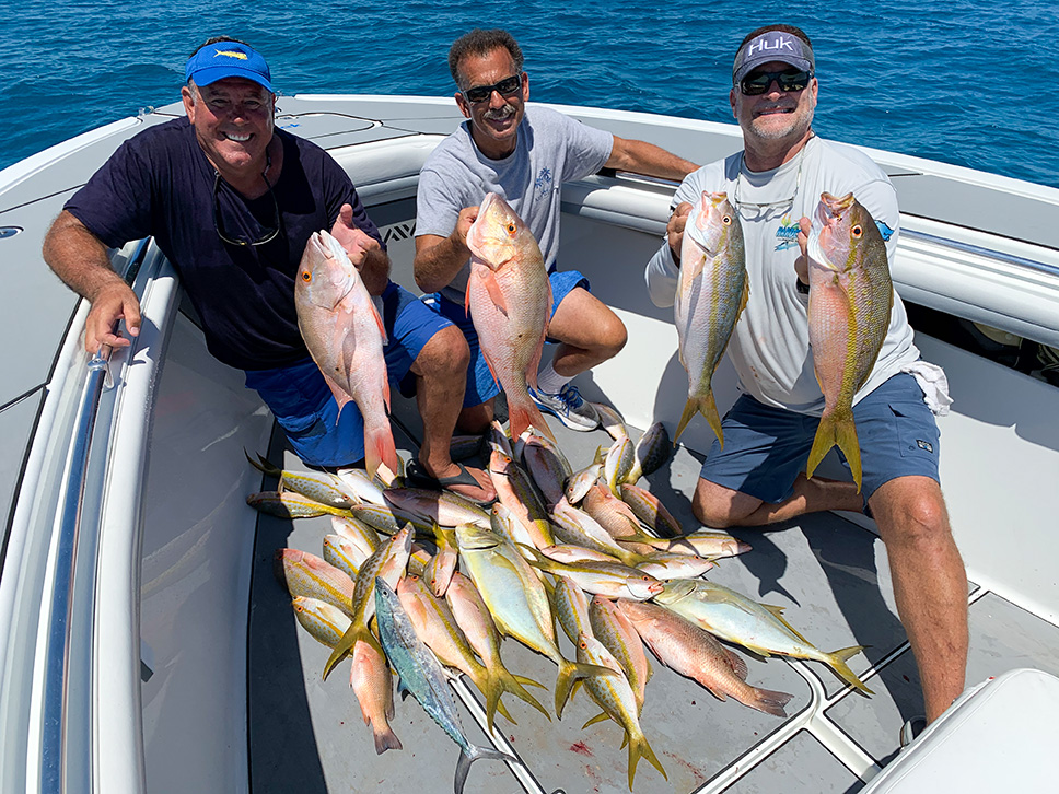 Reef fishing Snappers