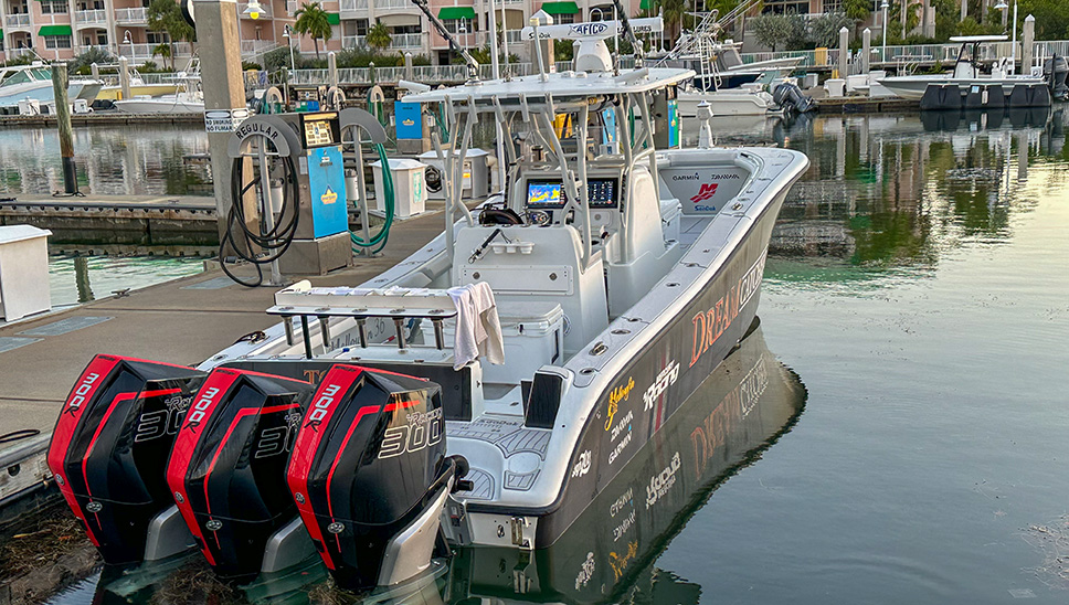 Key West fishing report Yellowfin 36 foot center console